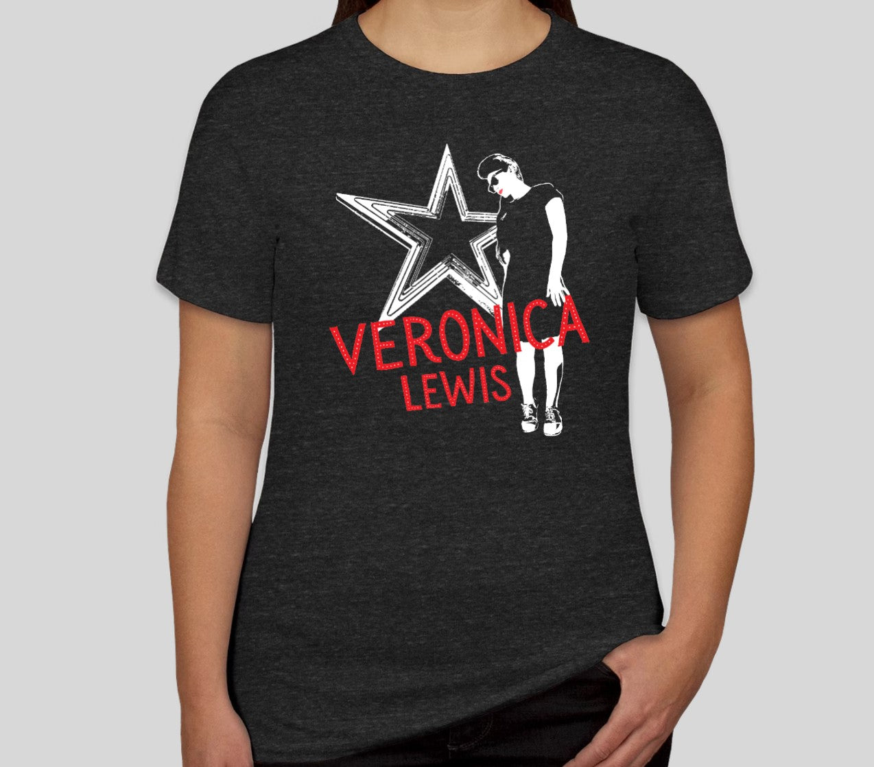 Veronica Lewis T-Shirt Unisex (Black)