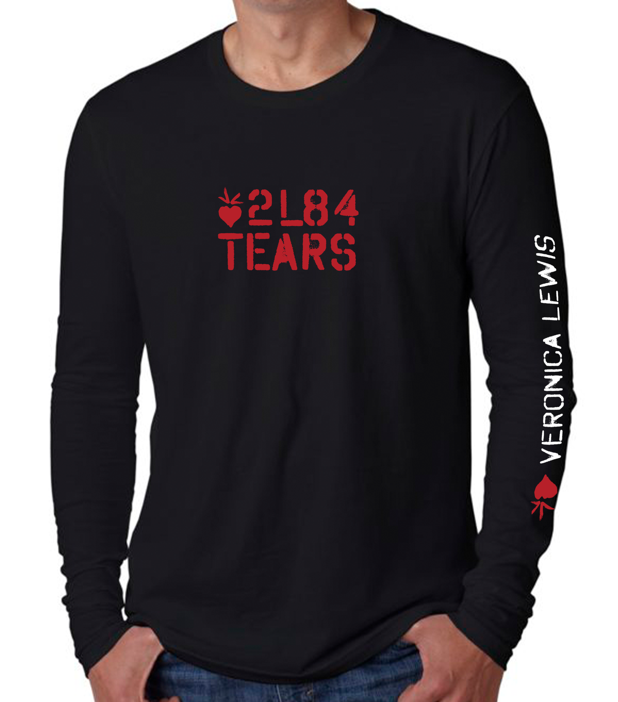 TL84 Tears Unisex Long Sleeve T-Shirt – Veronica Lewis Official Store