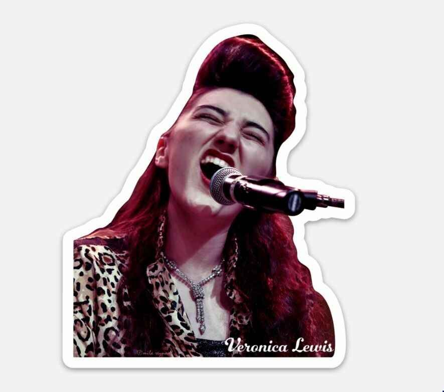 Veronica Lewis Sticker (Die-Cut)