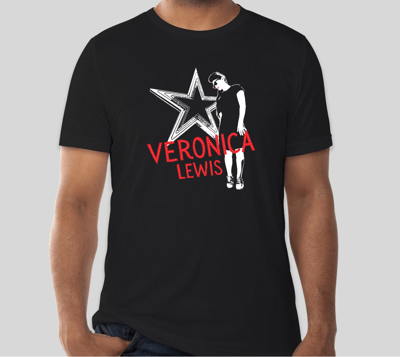Veronica Lewis T-Shirt Unisex (Black)